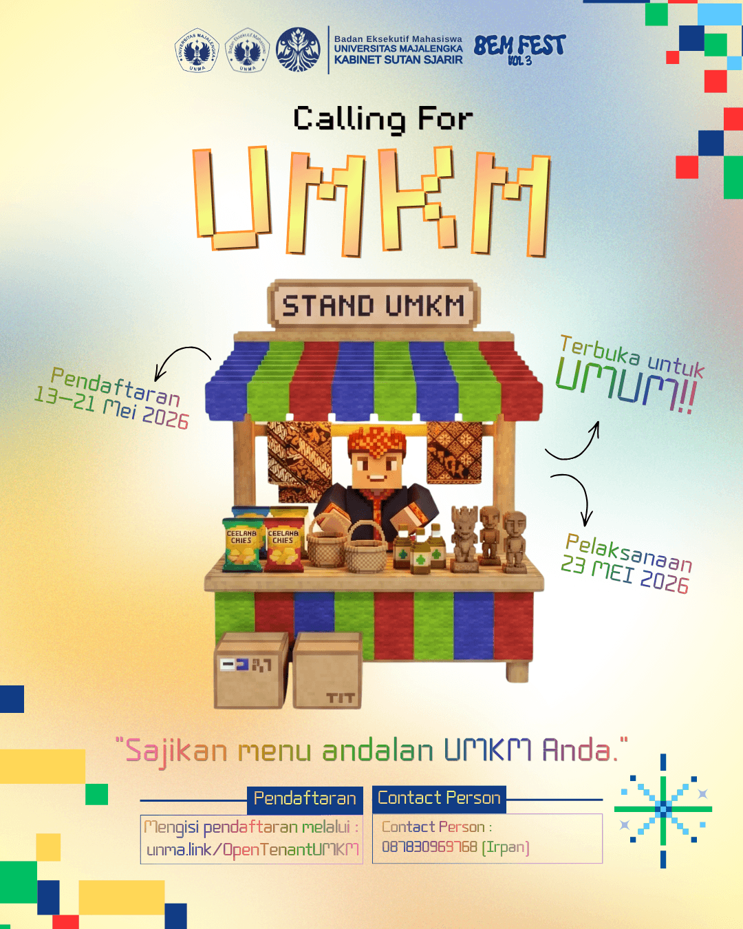 Poster Calling for UMKM