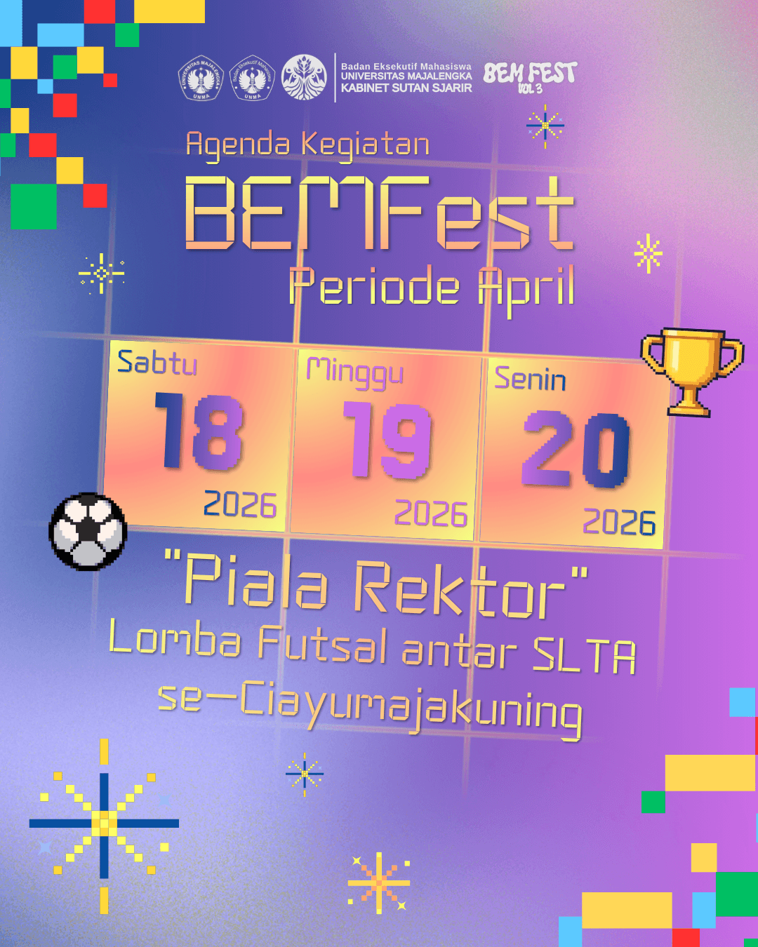 Poster Piala Rektor